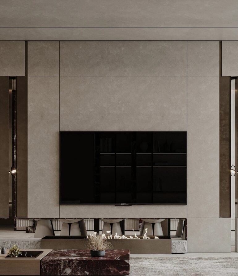 Latest Tv wall design